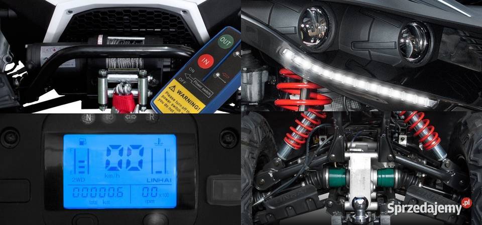 LINHAY 420 Promax 4x4 Nowość 2023 Homologacja Linhai