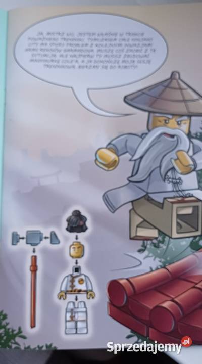 Lego ninjago komiks z figurką Figurki Łódź