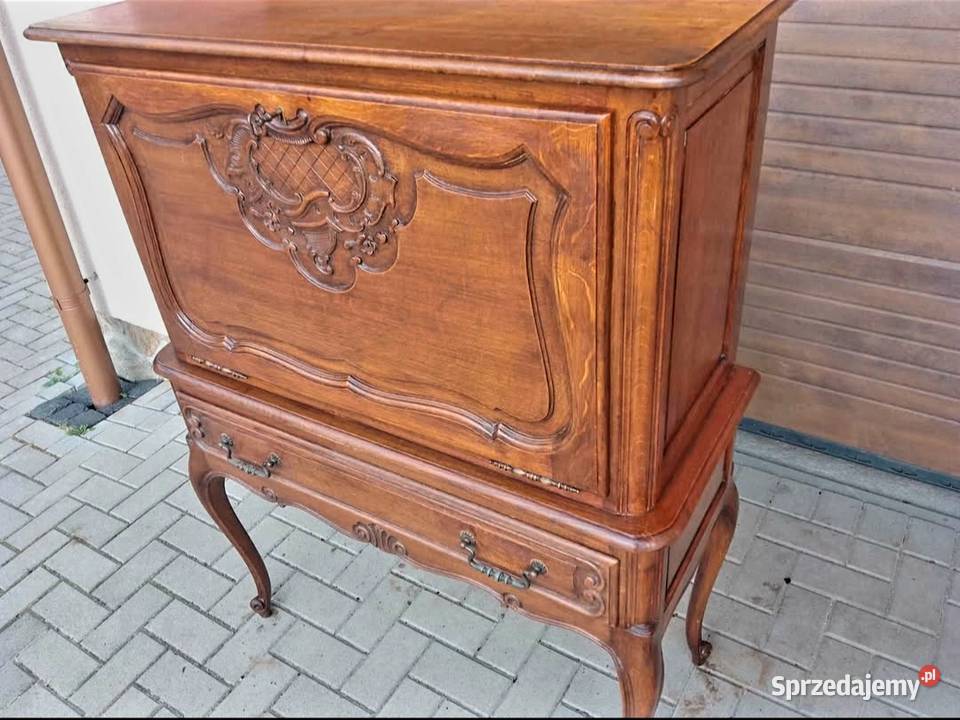 Barek Ludwikowski Rzeźbiony Stylowy Komody Kamienna Góra