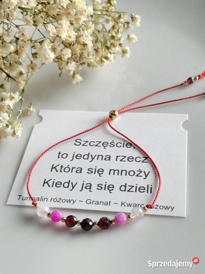 Bransoletka Szczęścia Kamienie naturalne Bransoletki Bielsko-Biała sprzedam