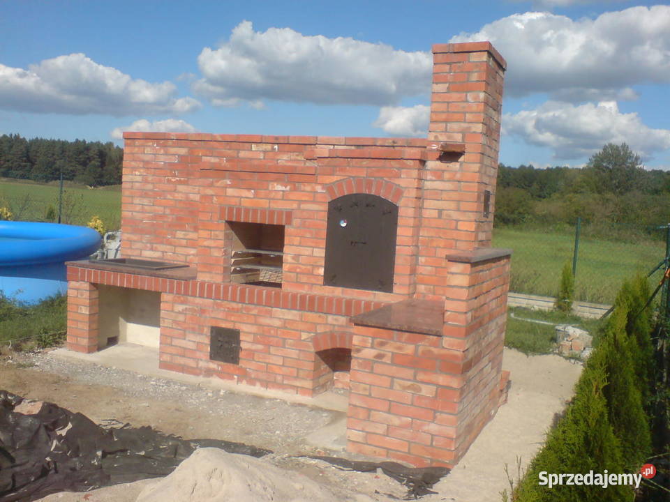 Piec chlebowy z grillem i wędzarnią BALDUR Ogród dolnośląskie