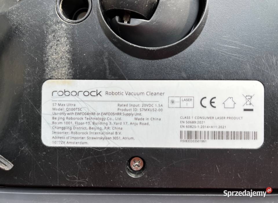 Roborock S7 z bazą Malbork sprzedam