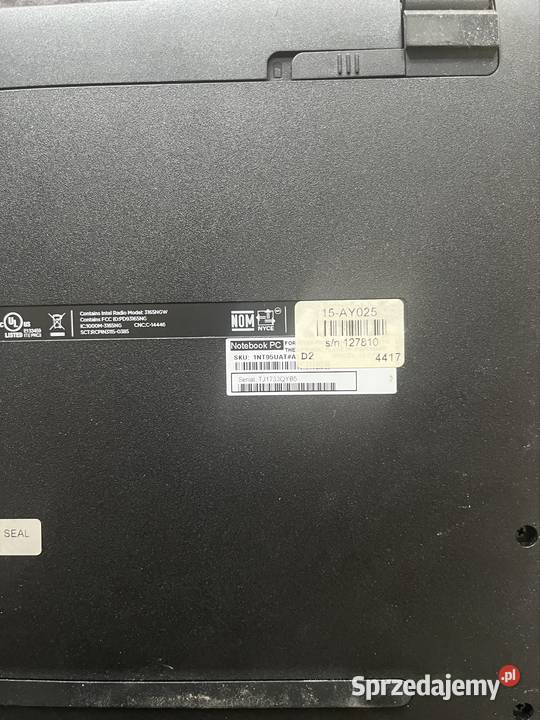 Laptop hp hptre 71025 Strzelin