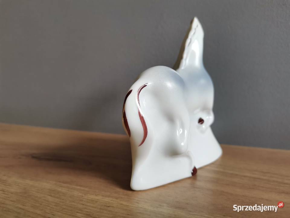Stara figurka porcelanowa Koń