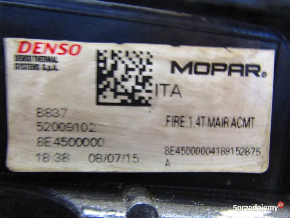 PAS PRZEDNI CHŁODNICE AUTOMAT JEEP RENEGADE 14