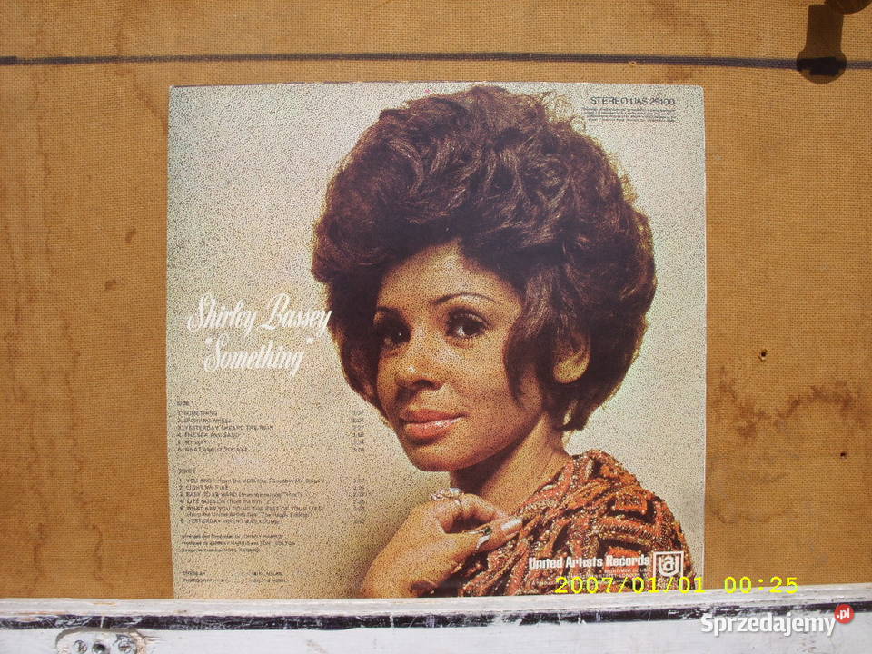 POP LP SHIRLEY BASSEYSOMETHING płyta winylowa Wołów sprzedam
