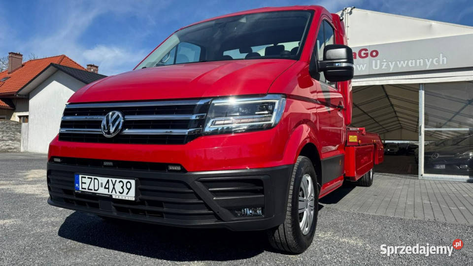 Volkswagen Crafter Autolaweta 35 t Rok produkcji 2022 Zduńska Wola sprzedam