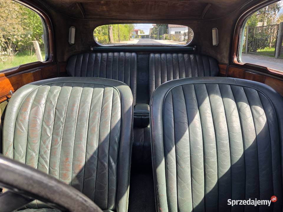 SS Jaguar Saloon 112 1937 dolnośląskie Jelcz-Laskowice