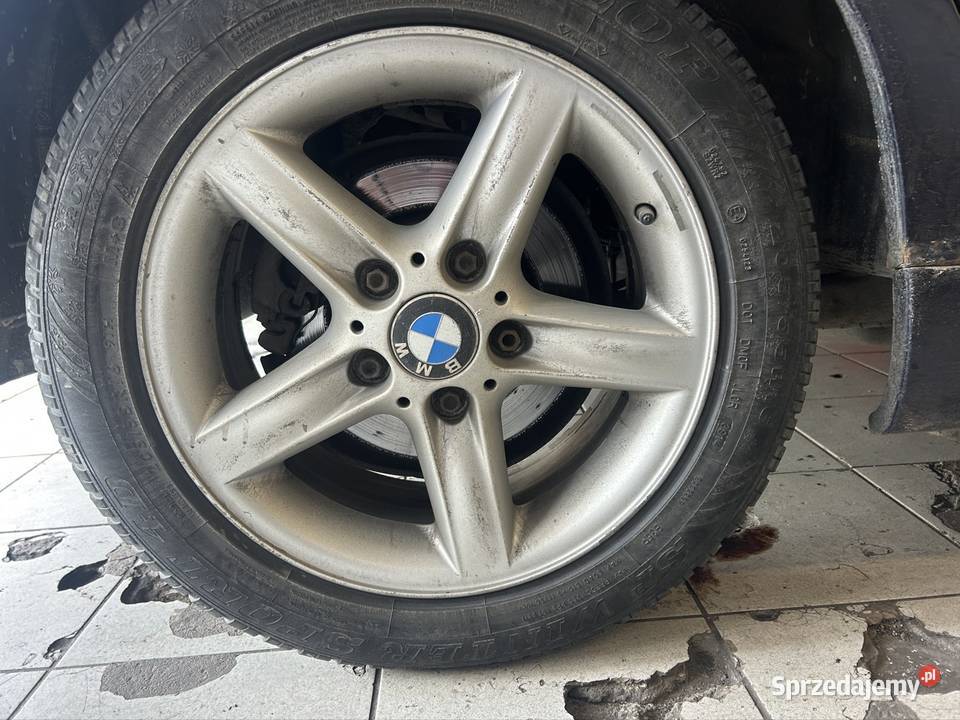 Alufelgi bmw 5x120 opel z oponami zimowymi Samochodowe Kraków