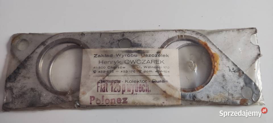 Uszczelka Kolektora wydechowego Polonez Części Chorzów sprzedam