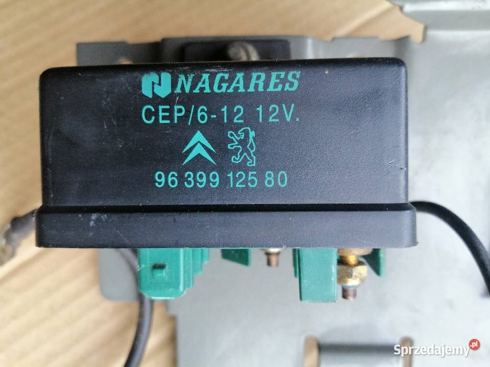 Sterownik przekaźnik świec żarowych citroen Przekaźniki