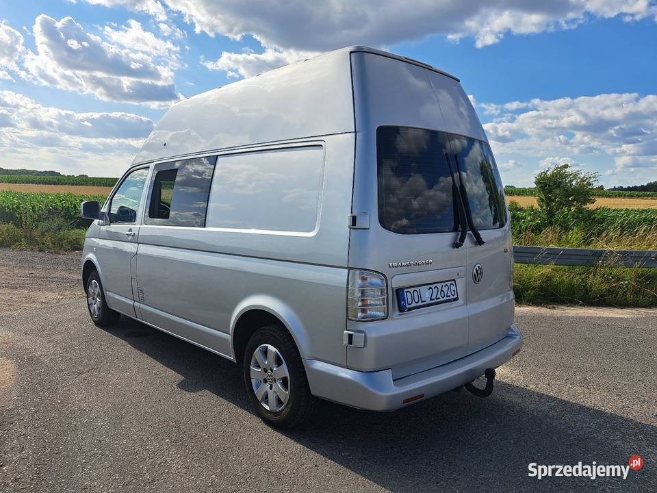 VW T5 wysoki długi 25 TDI 174 Automat hak Oleśnica