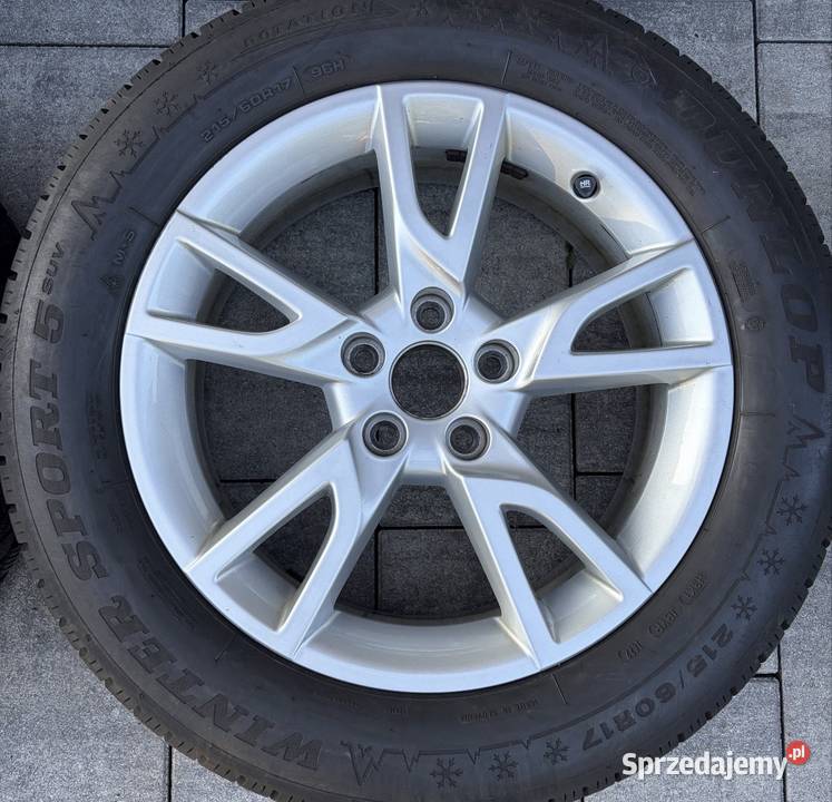 Koła Zimowe Alufelgi Audi OE Q3 65 x 17 5x112 ET Drezdenko sprzedam