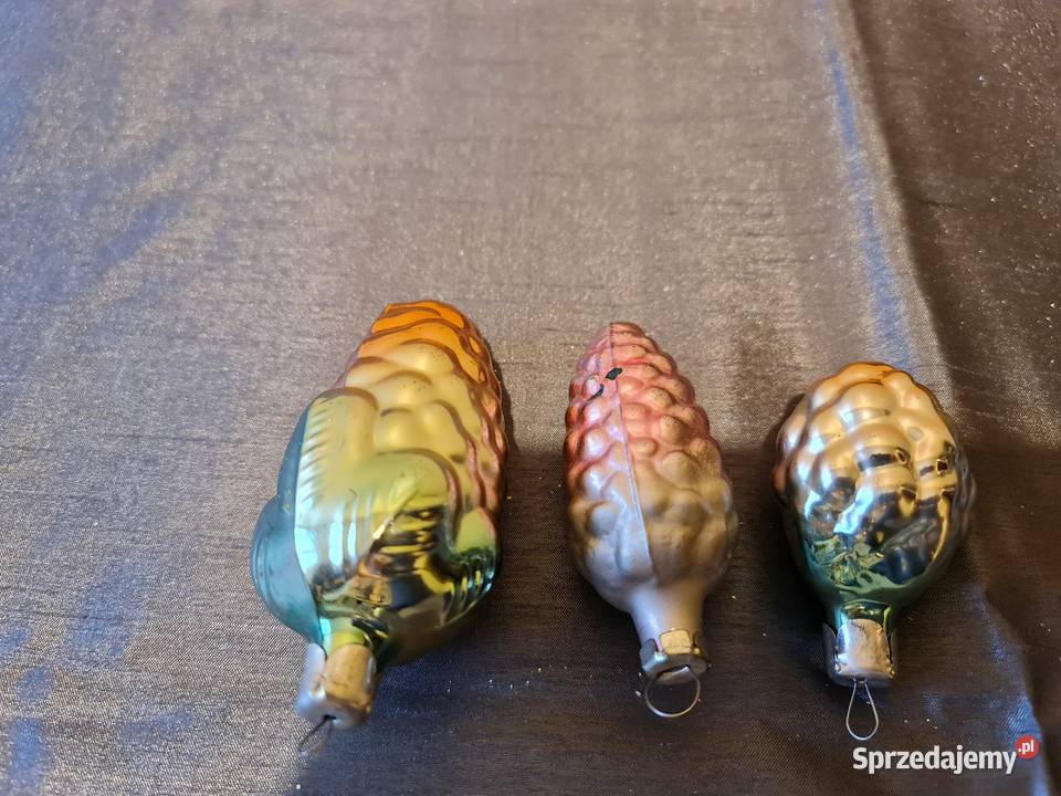 Unikatowe stare bombki SZYSZKI PRL Warszawa sprzedam