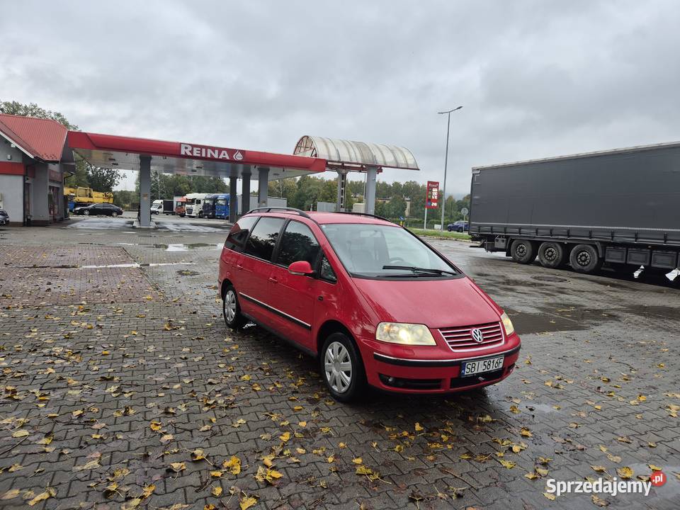 Volkswagen Sharan LIFT4x4 4 motion 7 osób 19 TDI VAT marża Samochody osobowe Bujaków sprzedam