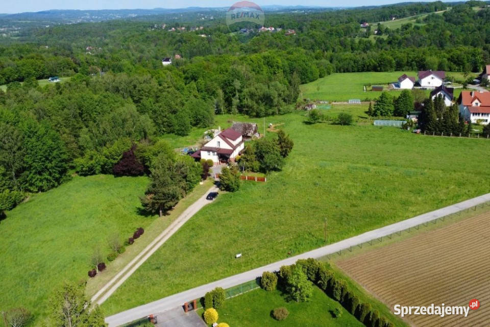 DZIAŁKA BUDOWLANA 2900 m ŁOMNA NOWY WIŚNICZ małopolskie sprzedam