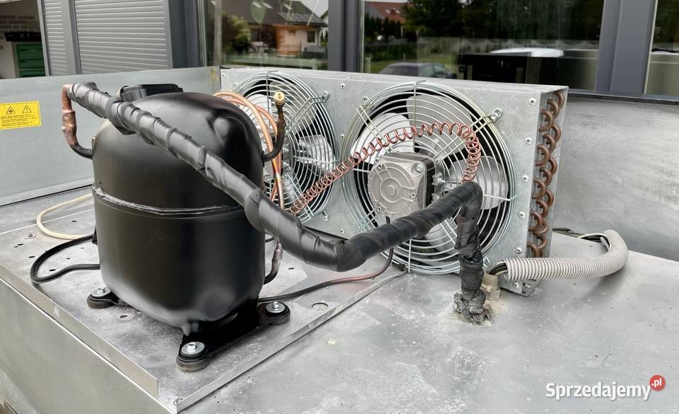 PODWÓJNA SZAFA MROŹNICZA 1400L ZAMRAŻARKA Krępsko