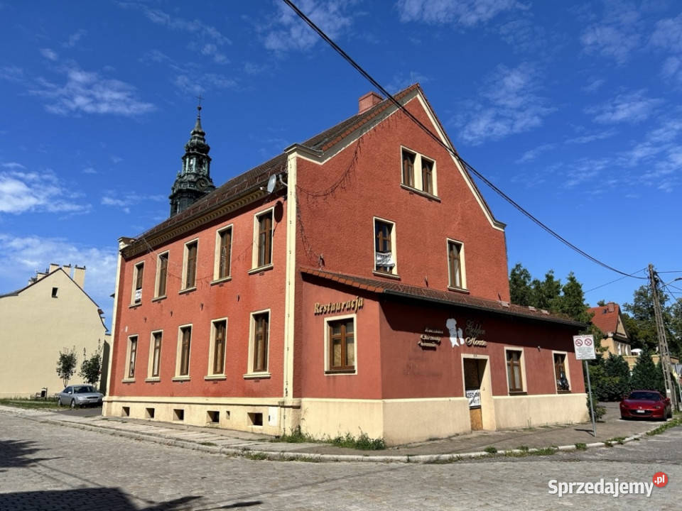Działka zabudowana budynkiem magazynowo 636m2 lubuskie Krosno Odrzańskie sprzedam