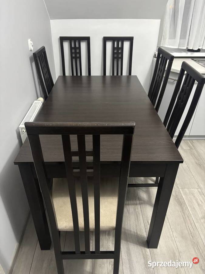 Stół z krzesłami Gryfino