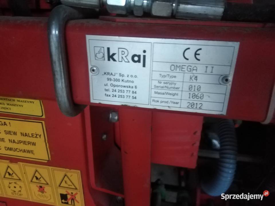 Siewnik do kukurydzy Unia Omega II k4 delta 4 Siewniki i sadzarki Michałów