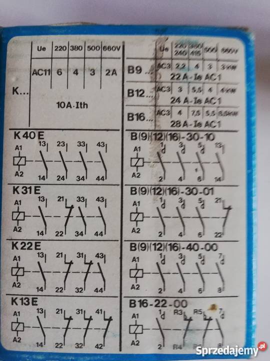 Stycznik BBC Ith 28A Petercem