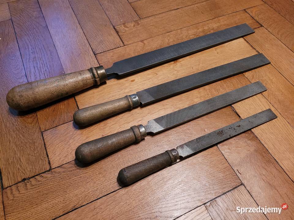 Tradycyjne płaskie pilniki ślusarskie i raszpla mazowieckie Warszawa