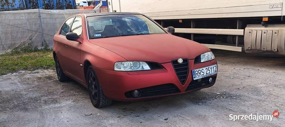 Alfa 166 manual 6 biegów 2004 24 JTD 150 10v możliwa zamiana 166 Łańcut sprzedam