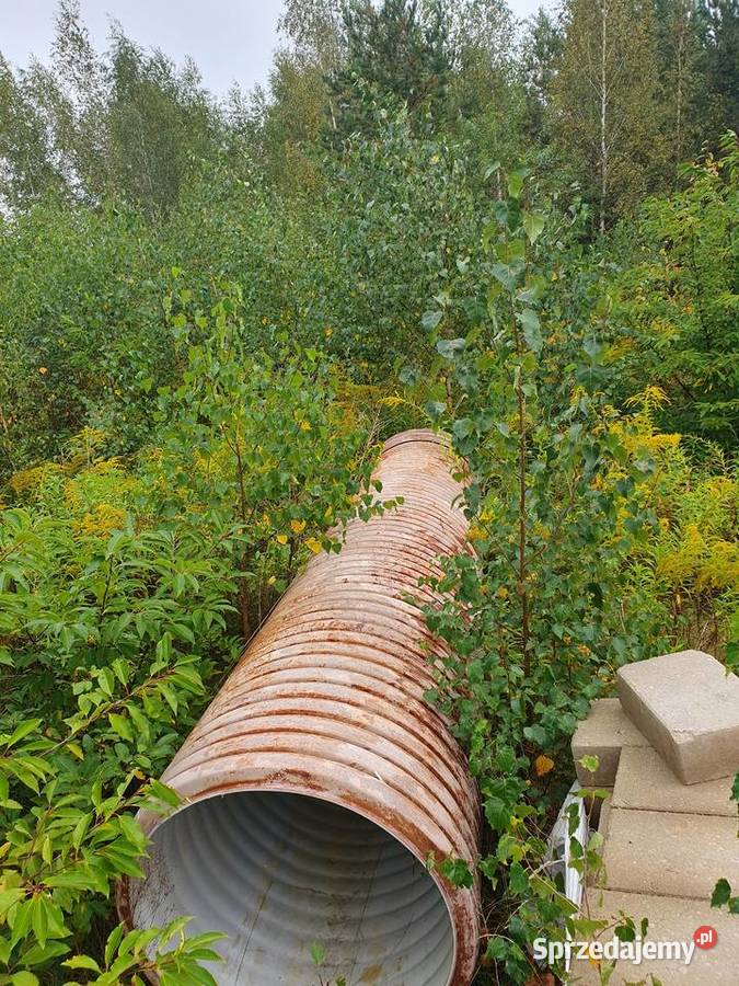 Rura karbowana przepust drogowy fi800