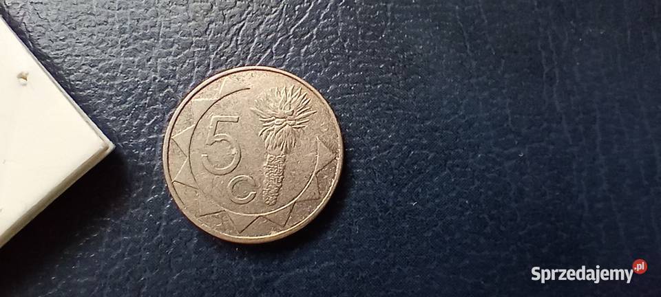 Stare monety 5 cent 1993 Namibia Lesko
