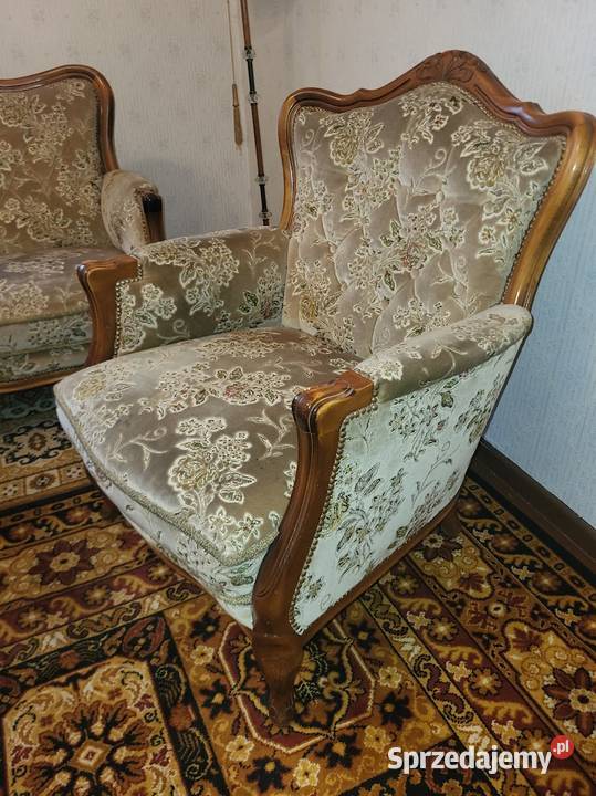 Komplet wypoczynkowy LUDWIK 21 chippendale sofa