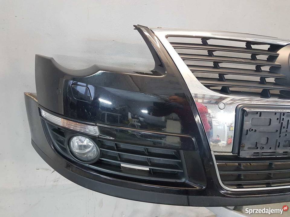 ZDERZAK PRZEDNI GRILL SPRYSKI PDC PASSAT B6 LC9X Karoseria