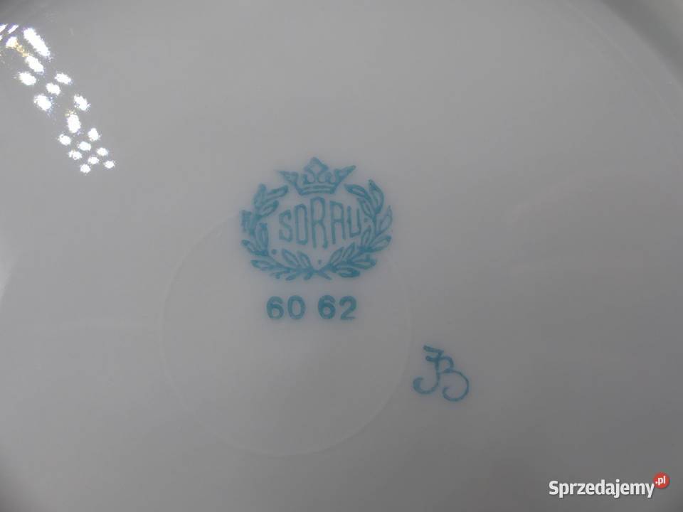 Komplet śniadaniowy Sorau Żary na nóżkach UNIKAT Poznań