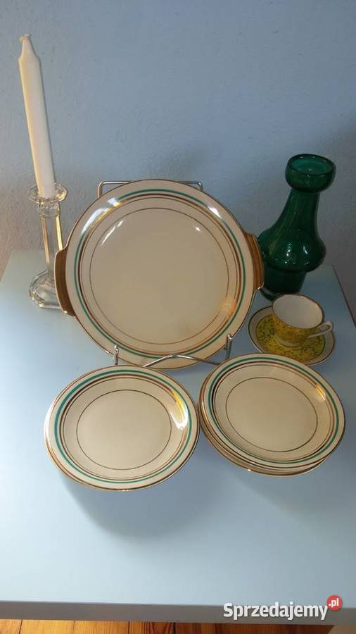 Garnitur deserowy Chodzież lata 60 stan Łódź