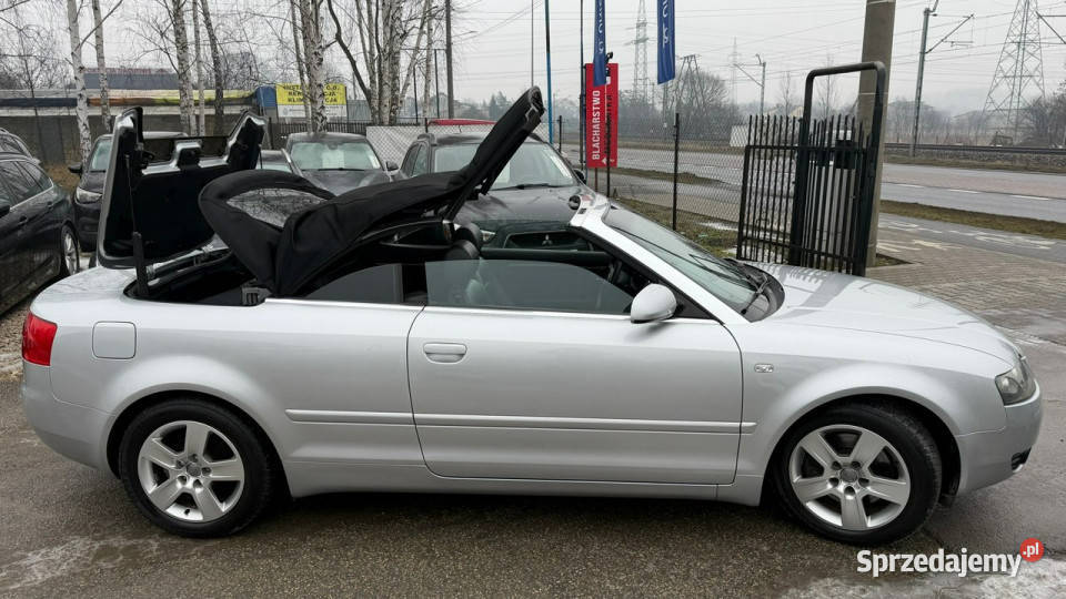 Audi A4 Cabrio24i V6170OPŁACONY Bezwypadkowy Motoryzacja Częstochowa