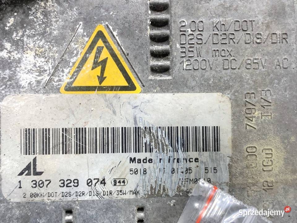 PRZETWORNICA XENON BMW E64 1307329074 0410 MODUŁ podkarpackie