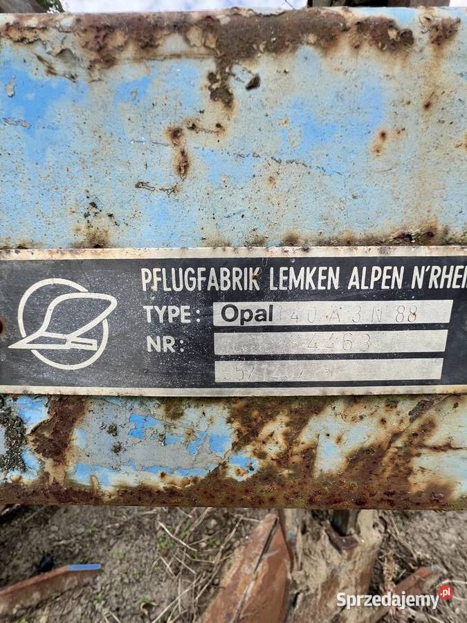 Lemken Opal 140 31 obrotowy Tczew