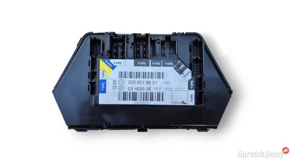 PANEL PRZEŁĄCZNIK REGULACJI FOTELA MERCEDES W220 Działoszyce