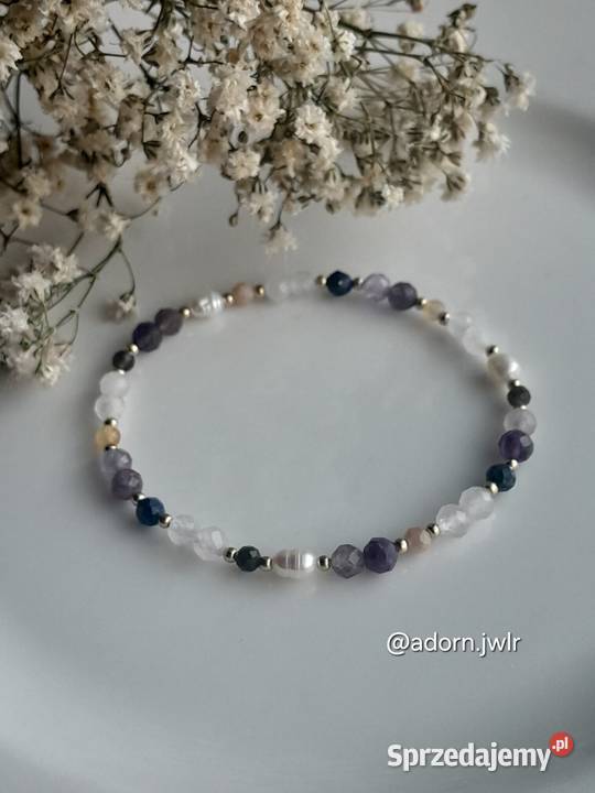 Bransoletka Szczęścia Kamienie Naturalne Ametyst warmińsko-mazurskie Braniewo