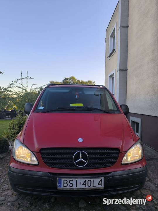 Mercedes Vito Tempomat Klima Nawigacja 6osób