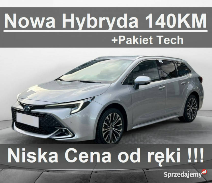 Toyota Corolla Nowa Hybryda 140KM 1,8 Pakiet Tech Comfort Kamera Dostępny …