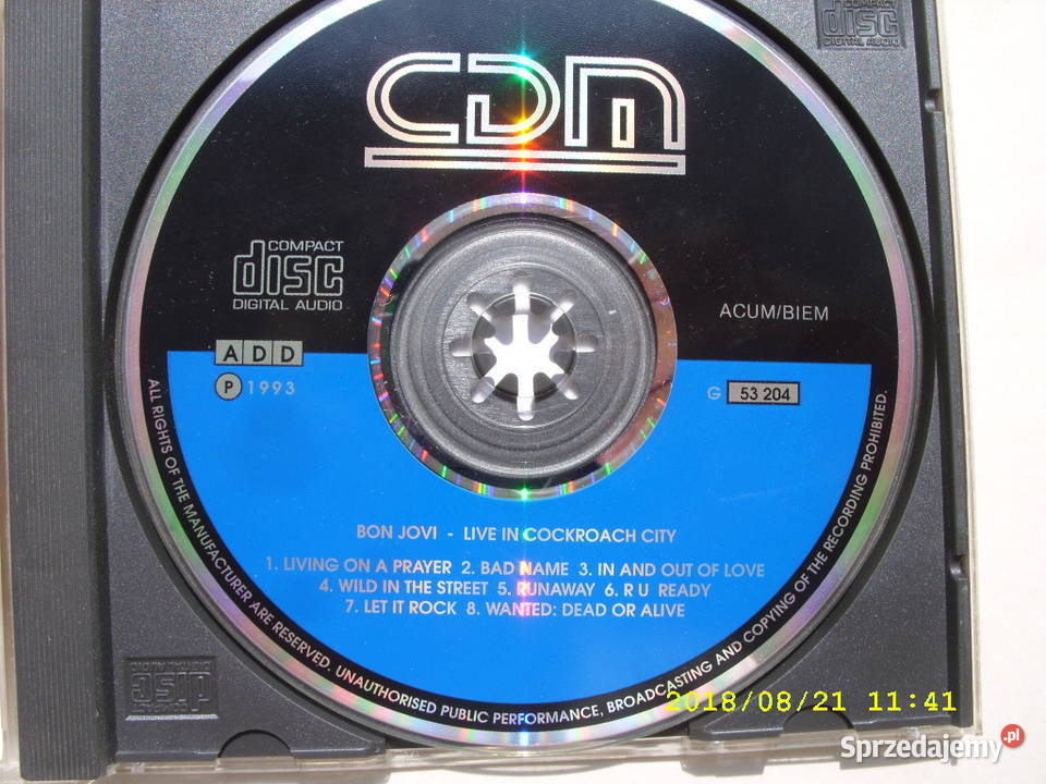 ROCK CD BON JOVI4 plyty CD dolnośląskie Wołów