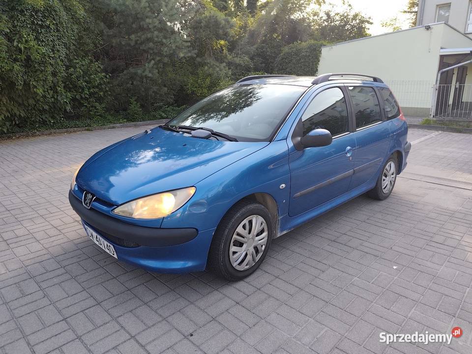 Peugeot 206SW 14 75 2004r 186000km Wrocław