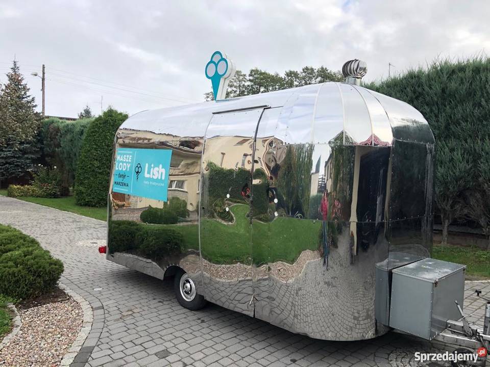 Przyczepa Gastronomiczna Lody pełny VAT Nowy Tomyśl