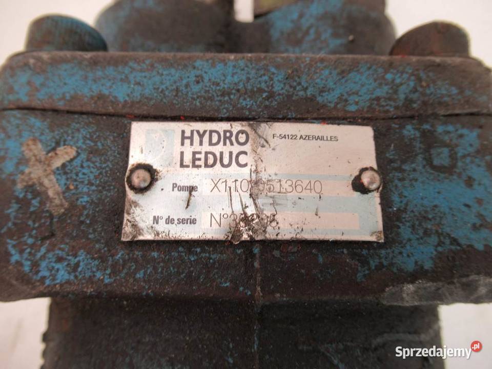 POMPA HYDRAULICZNA X1100513640 UKŁAD CIŚNIENIOWY podkarpackie