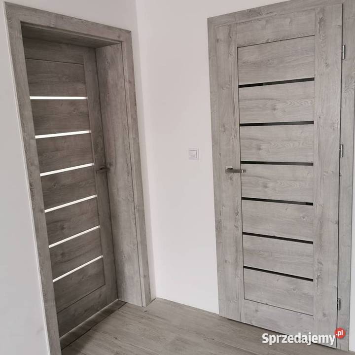 DRZWI Z ZABUDOWĄ STAREJ FUTRYNY BEZ WYRYWANIA Drewno Chorzów sprzedam