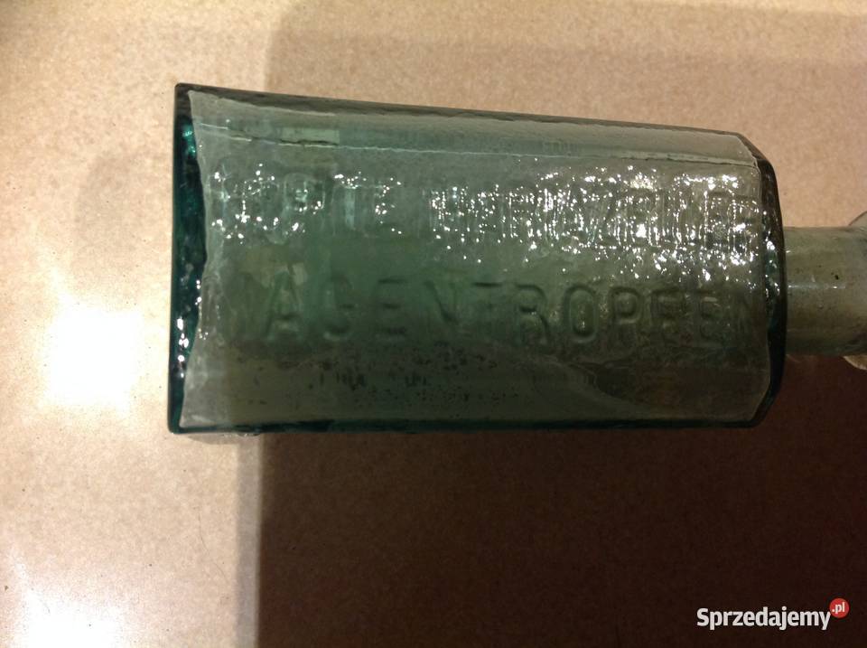 Mała Szklana Niemiecka Buteleczka Apteczna Pozostałe