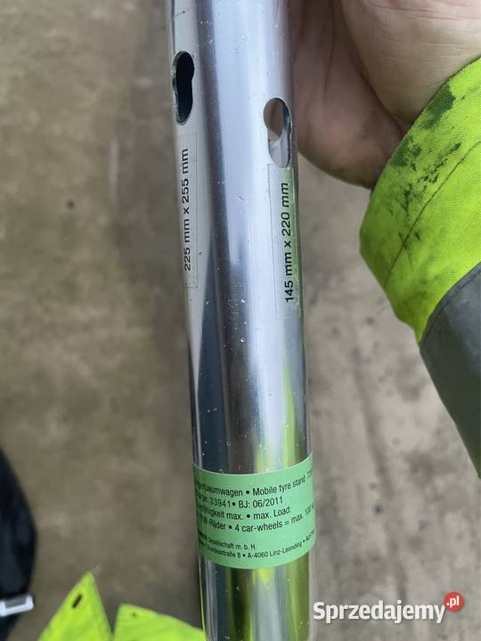 Stojak na felgi Made in Germany łódzkie Bełchatów
