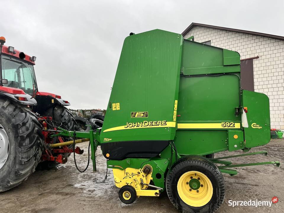 Prasa John Deere 592 siatka sprowadzona 2005 nieuszkodzony Skaryszew sprzedam