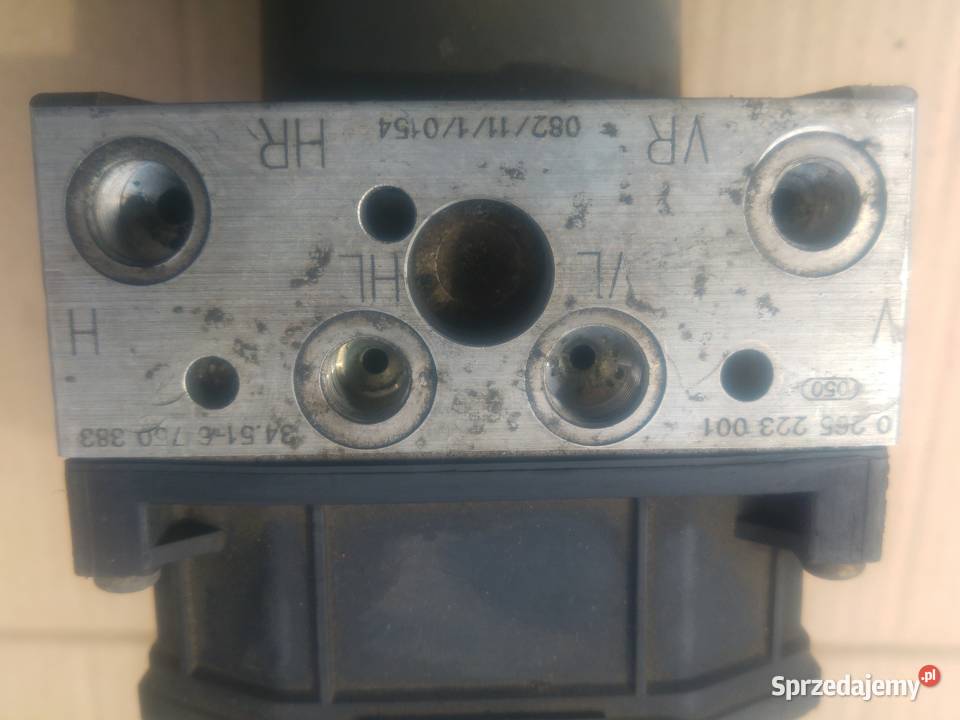 BMW E39 pompa sterownik ABS 0265900001 6750383 Układ hamulcowy Dębno