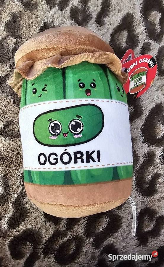 Maskotka Ogórki Oskarki Gang Biedroniaków nowa z Maskotki Kraków sprzedam